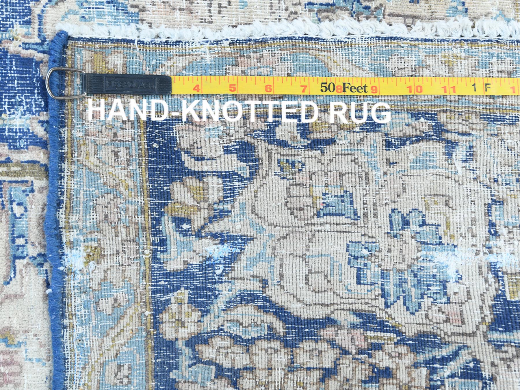 Overdyed & Vintage Rugs LUV731295